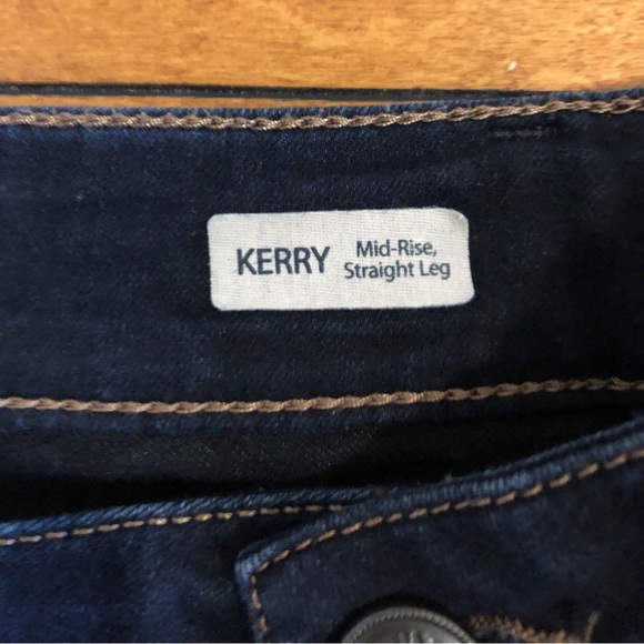 Mavi Straight Leg Dark Denim Jeans, Size 25 - Picture 5 of 8